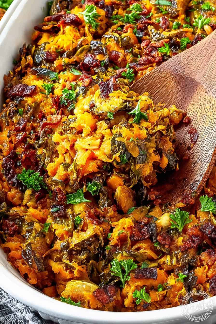 Make Picky Eaters Love Brussels Sprouts with This Cheesy Casserole